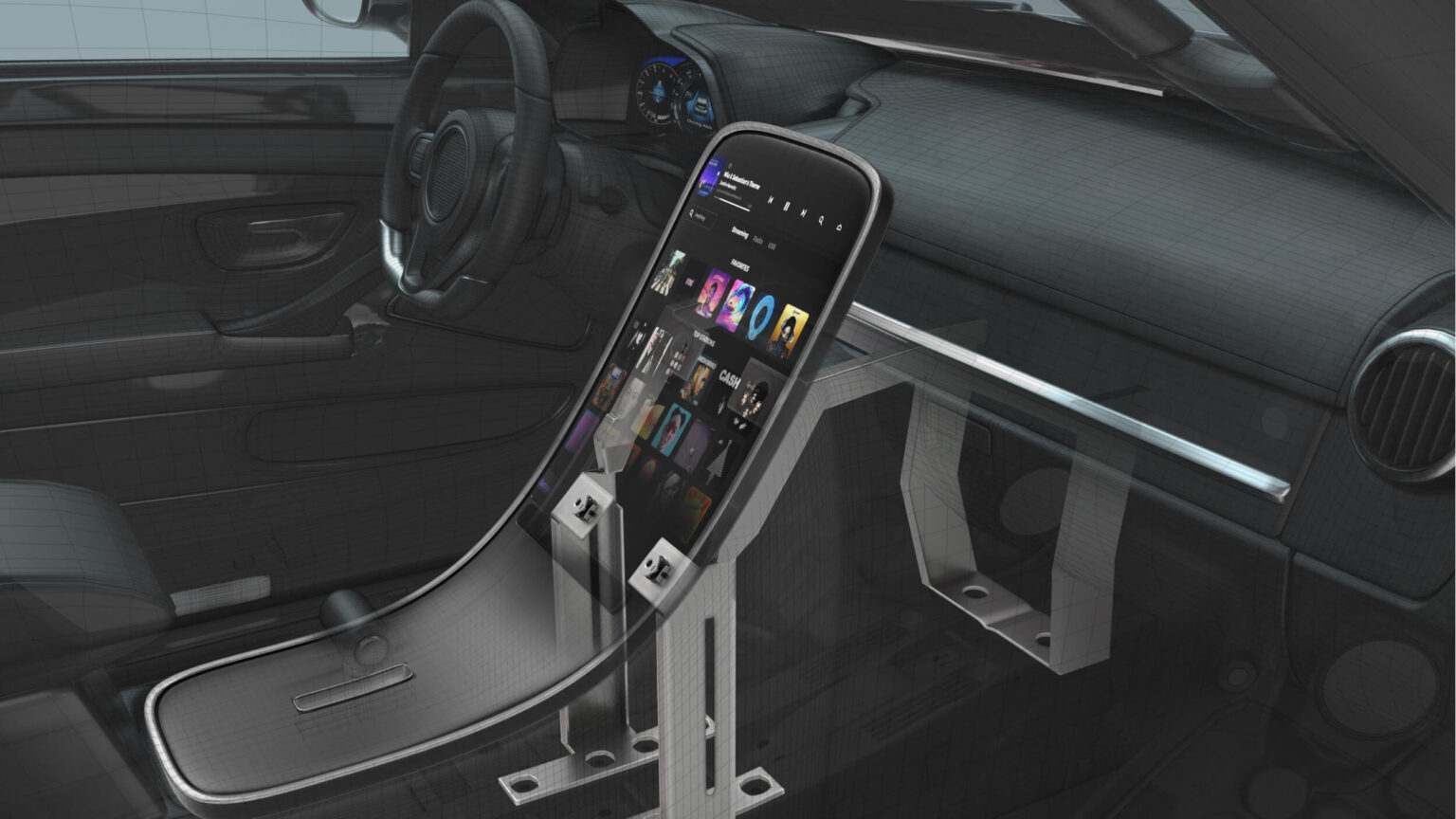 Displays - WITOL® - Tension-free display mounting